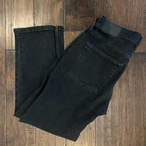 Everlane Straight Crop Leg Black Jeans - Size 29
